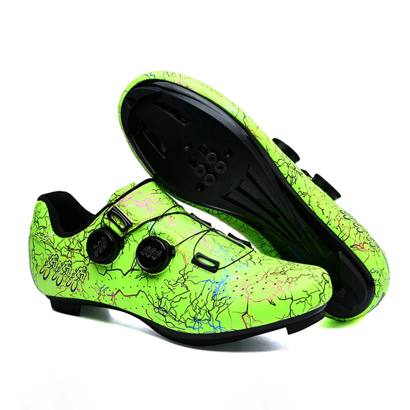 Professionelle Rennradschuhe für Herren und Damen – selbstarretierende Speed-Fahrradschuhe mit SPD-Cleats für Racing und Wettkampf
