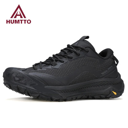 HUMTTO Trekking Shoes for Men Mountain Climbing Sneakers Outdoor Sports Shoes Breathable Walking Casual Sneakers Men’s Hiking Boots