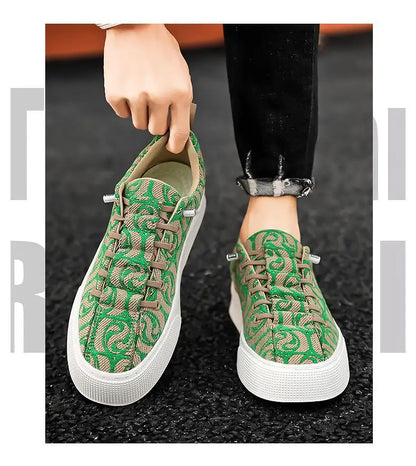 Designer black sneakers for men, running and walking shoes, frenulum-free canvas summer shoes, 2024 trend, men's luxury sneakers