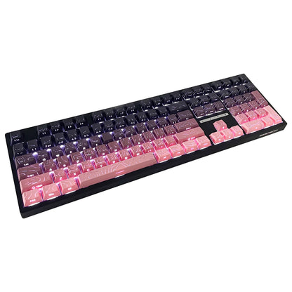 Topographic 4.0 Side Printed Keycaps ISO Enter Cherry Profile Double Shot PBT Keycaps For MX Switch Gamer Keyboard