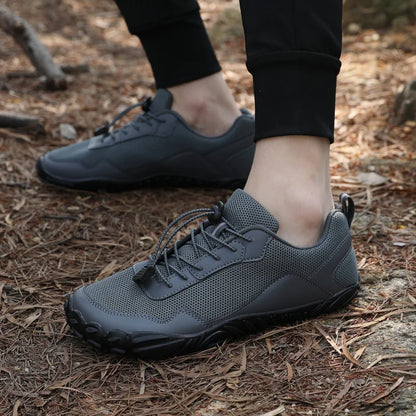 Men Barefoot Hiking Shoes Breathable Outdoor Sports Climbing Shoe Trekking Sneakers Non-Slip Comfort Man Casual Jogging Footwear