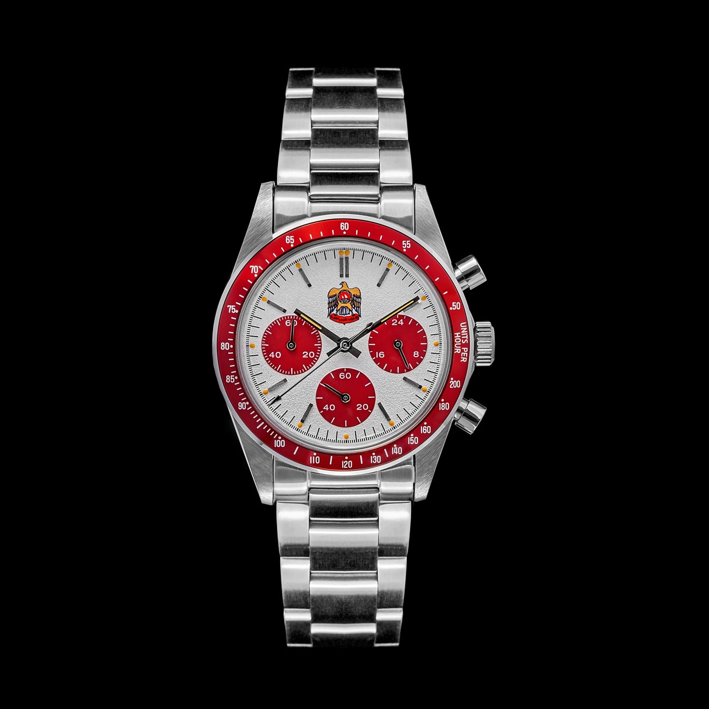 Thorn T010 37mm Quartz Watch VK63 Movement Men's Chronograph Watch Sapphire K9 Glass Luminous Waterproof Fashionable Retro Watch