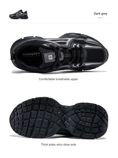 Baasploa Women’s Running Shoes Fashion Lightweight Mesh Non-Slip Jogging Sneakers Female Outdoor Breathable Colorful Casual Shoes