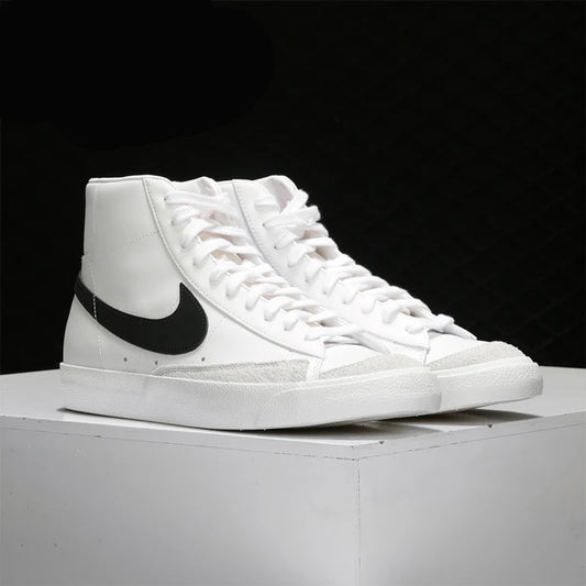 Nike Official Authentic BLAZER MID '77 Men's and Women's Casual Comfortable Sneakers BQ6806-100