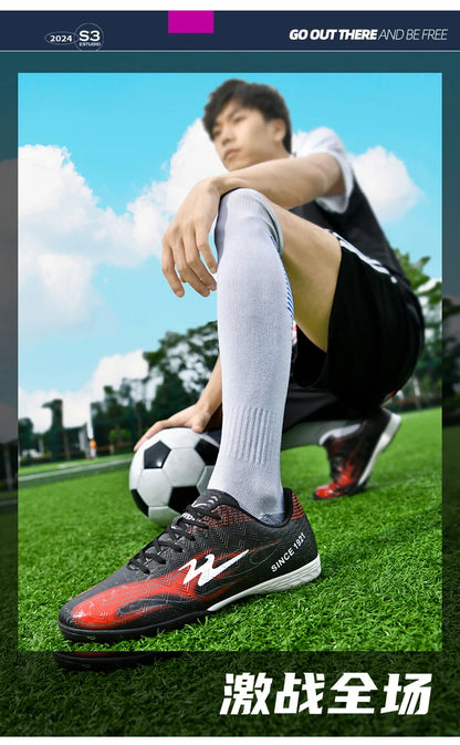 Double Star futbolo bateliai 2026 – nauji futbolo treniruočių ir rungtynių bateliai, neslystantys, su tvirtu sukibimu ir stabilia atrama
