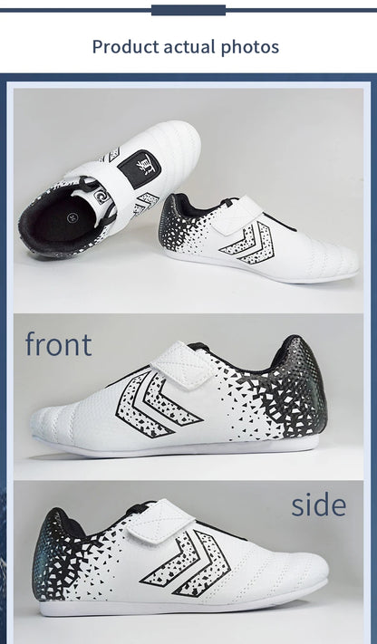 Taekwondo-Schuhe, atmungsaktiv und verschleißfest, für Kickboxen, Kung-Fu und professionelles Tae Kwon Do, Kampfsport-Sneaker für Kinder bis Erwachsene