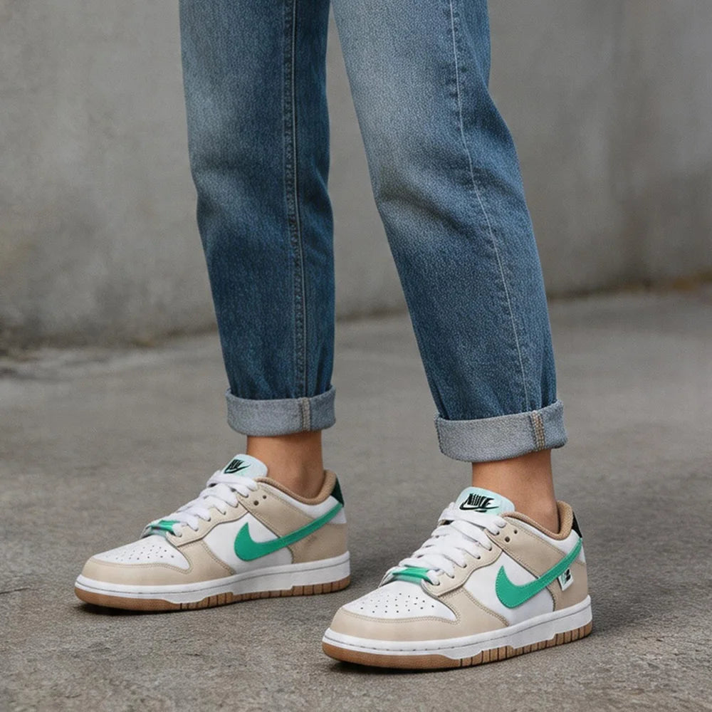 Nike Dunk Low Top Wear-Resistant Board Shoes Lightweight Breathable Comfortable Versatile Casual Shoes DX6063-131