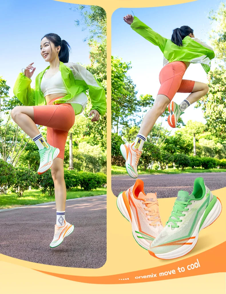 Scarpe da running ONEMIX YUE SHUANG da uomo con cuscinetto d’aria, sneakers sportive da coppia, scarpe da corsa per sport all’aperto e camminata da donna