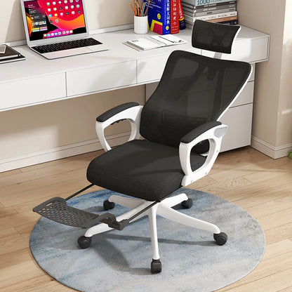 Office Chair 4D Waist Swivel Chair Office Computer Chair Household Recumbent Ergonomic Sedentary Students