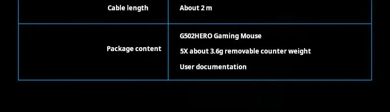 Logitech G502 HERO kabelgebundene Gaming-Maus für E-Sports, mechanische Maus mit RGB-Beleuchtung, Gewichtsanpassung und programmierbaren Battle-Royale-Makros