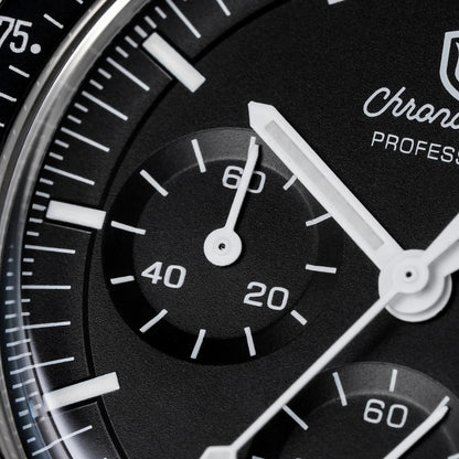 Orologio da uomo Watchdives New Wd1863 al quarzo VK63, cronografo con vetro zaffiro bombato, impermeabile, 39 mm, in acciaio, top brand, orologio business di lusso