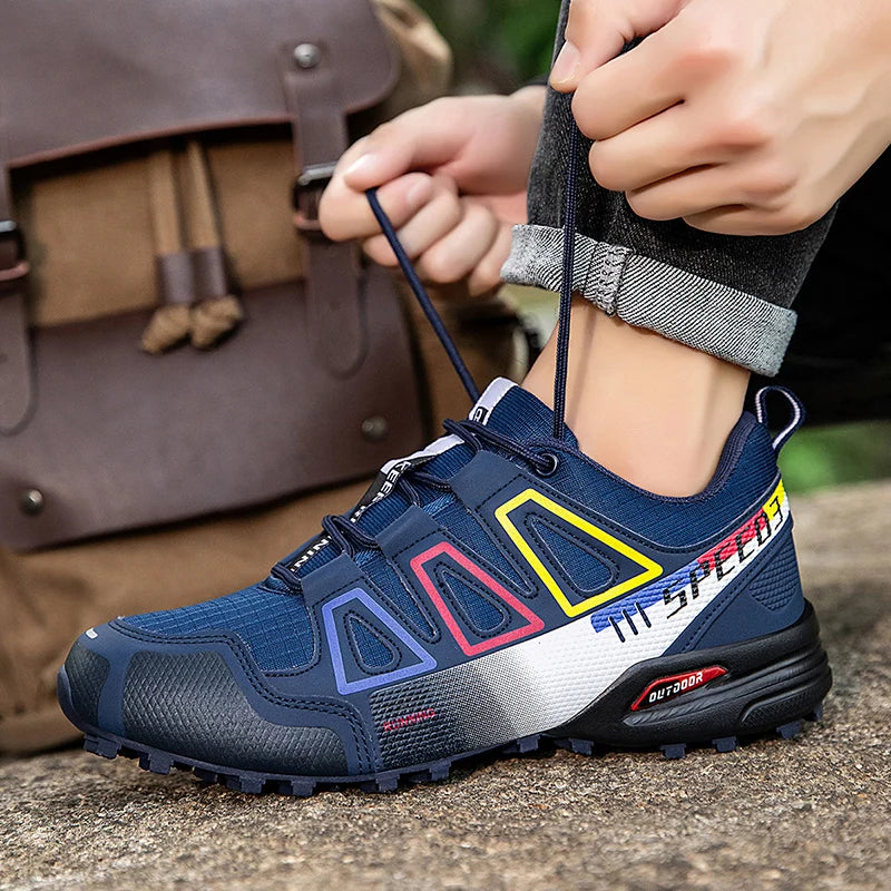 Women Waterproof Hiking Shoes Men's Big Size Up To 48 Outdoor Trainers Trekking Sneakers Climbing Trekking Hunting Tactical Sneakers