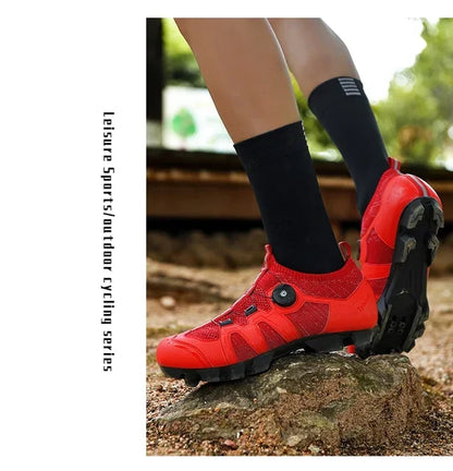 Professional Men Road Cycling Shoes Breathable Women MTB Bike Shoes Racing Speed Sneakers Mountain Bicycle Footwear for Shimano