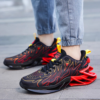 Men's Sneakers Luxury Tennis Casual Trainer Race Breathable Fashion Loafers Running Shoes for Men