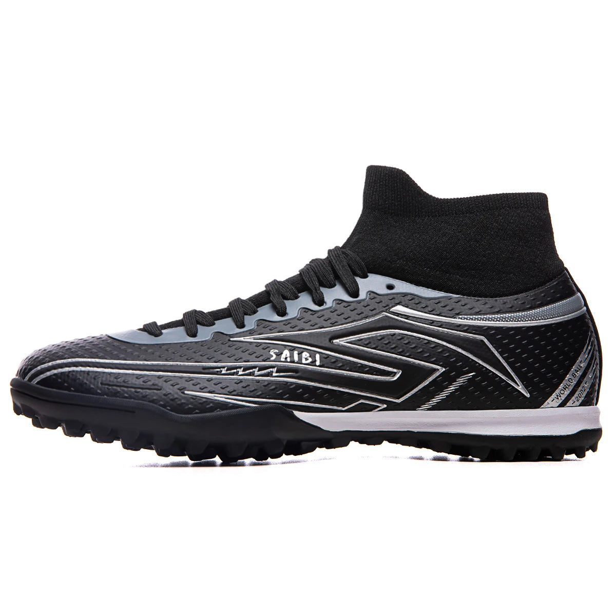 Outdoor TF Turf Soccer Boots Comfort PU Fabric Upper Rubber High Grip Sole Reliable Quality Kids Teenager Sports Shoes