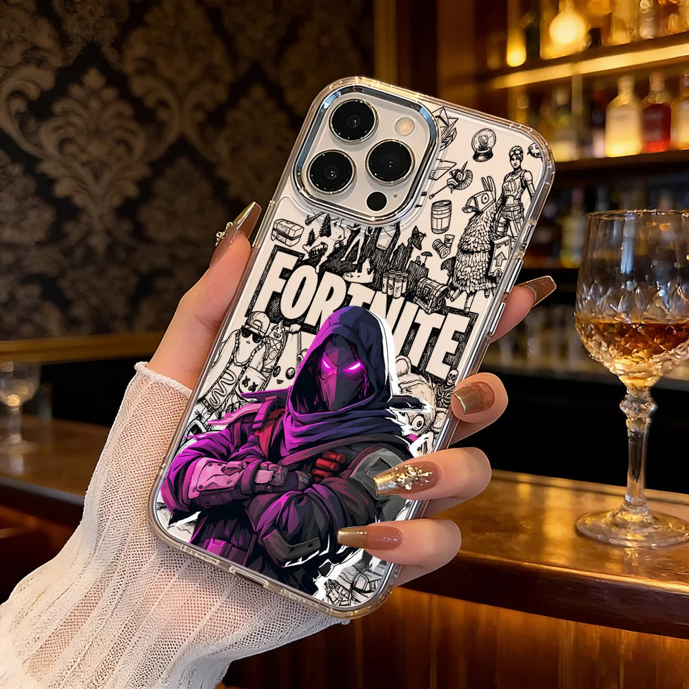Cartoon-Battle-Royale-Fortnite-Handyhülle für Xiaomi Mi 15 14T 14 12T 11T 11 Lite Poco M7 X7 X6 F5 F6 X5 X4 GT Pro 4G 5G Cover
