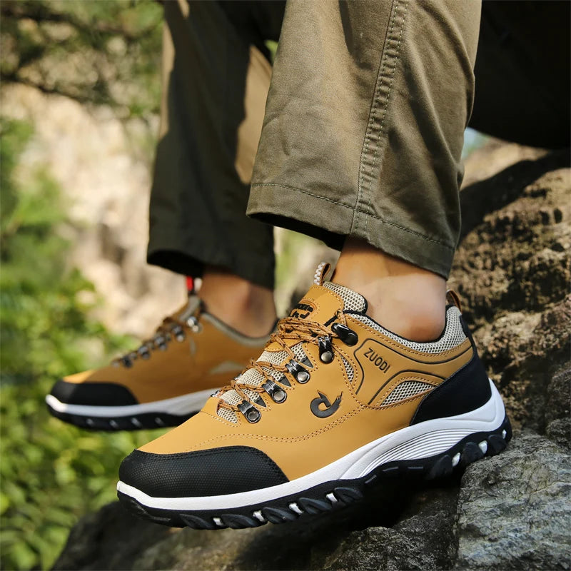 Zapatos de piel para hombre, calzado casual para hombre, zapatillas de primavera, otoño e invierno, calzado masculino tipo tenis, ligero para caminar
