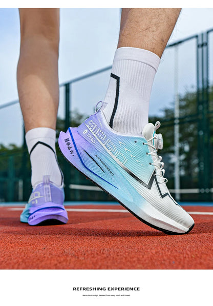 Casual Running Shoes for Men, Marathon Sports Carbon Plate, Breathable, Lightweight, Comfortable Women's Athletic Non-Slip Sneakers 2026