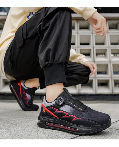 Frühlings- & Sommer-Laufschuhe für Herren – Outdoor-Wanderschuhe, abriebfeste Trailschuhe mit BOA-Verschluss, atmungsaktiver Sport- & Freizeitstil