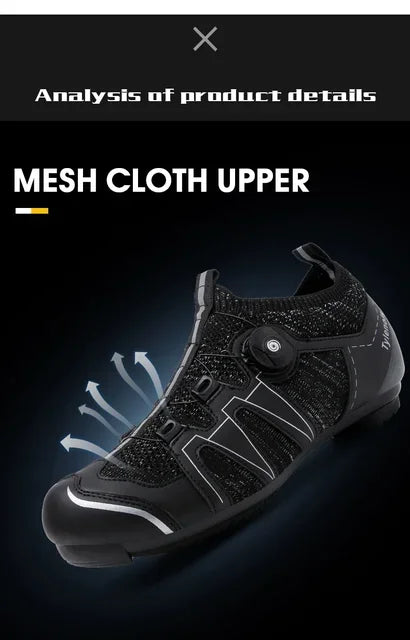 Professional Men Road Cycling Shoes Breathable Women MTB Bike Shoes Racing Speed Sneakers Mountain Bicycle Footwear for Shimano