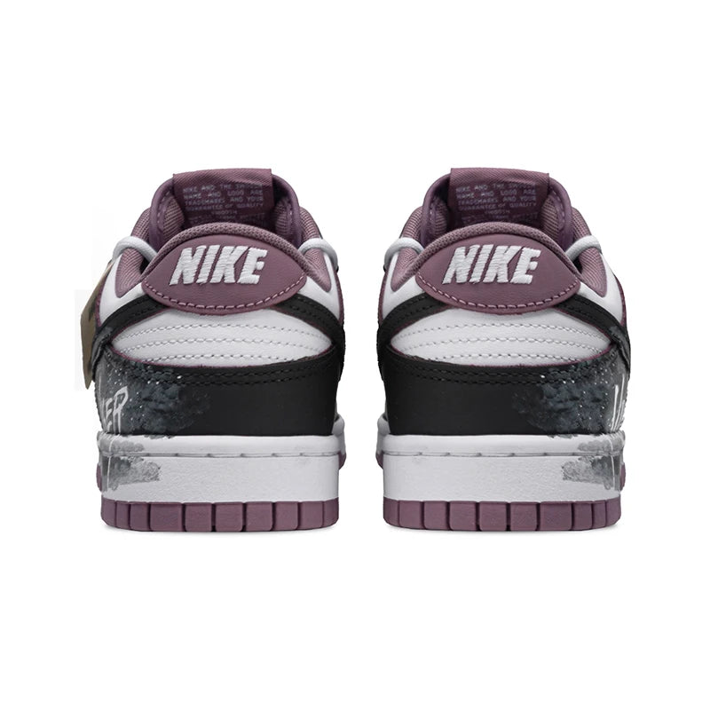Custom Sneakers Nike Dunk Post-Apocalyptic Wasteland Graffiti Dark Trendy Low-Top Skate Shoes For Men