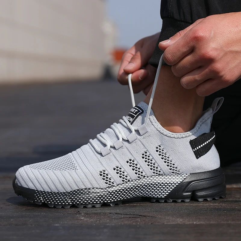 Zapatillas deportivas casual transpirables para hombre, moda verano 2025, calzado de running ligero y suave, tallas de mujer 36-46