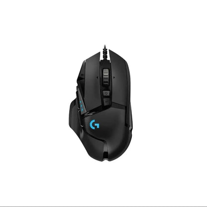 Mouse da gaming con cavo Logitech G502 HERO E-Sports, mouse meccanico RGB con bilanciamento regolabile, macro programmabili per Battle Royale