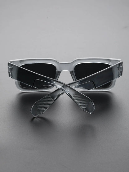 1PC Unisex Square Plastic Frame Trendy Classic Sunglasses For Outdoor Travel UV Protection Accessories