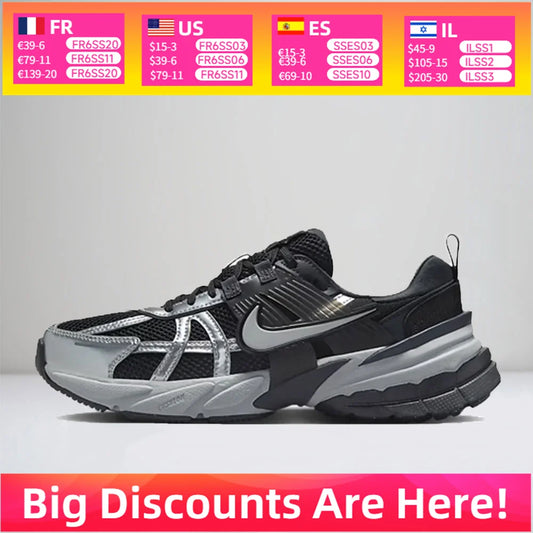 Nike V2K Run Sneakers Iconic Architecture Responsive Feel Modern Lifestyle Essential Unisex FD0736-005