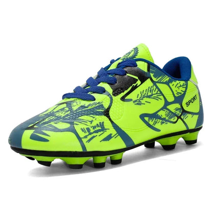 New Men Kids Soccer Shoes Cleats Adult Professional Football Boots Ultralight Non-Slip Grass Boys Training Shoes Drop Shipping