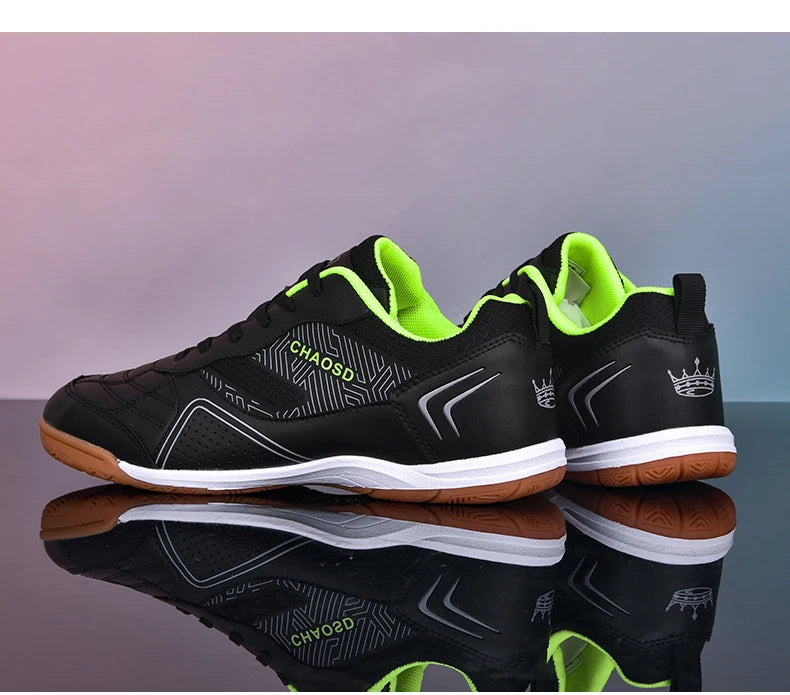 Men's Professional Soccer Cleats Anti-Slip Futsal Training Cleats Wear-Resistant Ultralight Outdoor Indoor Unisex Sneakers