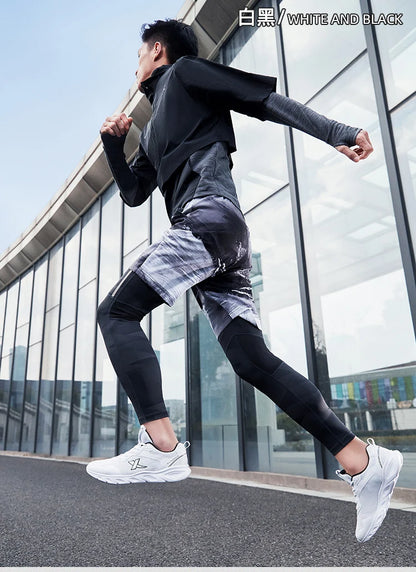 Xtep Running Shoes for Men 2020 Spring, Rebound Comfortable Sports Shoes, Durable, Stable, Breathable Sneakers 880119115036
