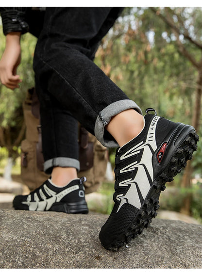 Men's Hiking Shoes Waterproof Non-slip Hiking Sports Shoes Camping Training Hunting Tactical Shoes Men's Cycling Shoes
