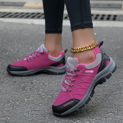 Women’s Hiking Shoes Outdoor Sneakers Non-Slip Walking Shoes Comfortable Footwear Climbing Jogging Boots Sports Shoes for Women