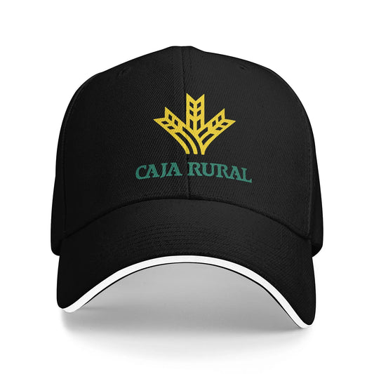 Brilliant Caja Rural Baseball Cap  Street Style Unisex Men Hip Hop Hats Sun Print Outdoor Sports Snapback Cap