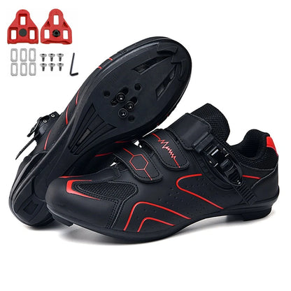 Professional Self-Locking Cycling Shoes Outdoor MTB Pedal Bicycle Shoes Non-Slip Sneakers Racing Road Speed Bike SPD Cleat Shoes
