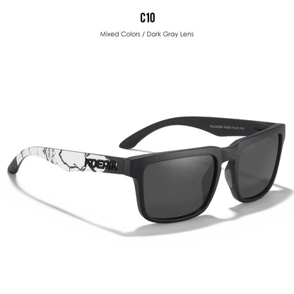 KDEAM Large Size Square Men's Sunglasses Polarized Photochromic Oversized Sun Glasses Fashion Women Shades Upgraded Edition