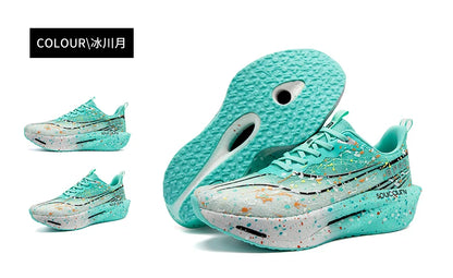 2026 Air Cushion Jogging Shoes Running Shoes Carbon Board Marathon Men Sports Breathable Lightweight Women's Nonskid Sneakers