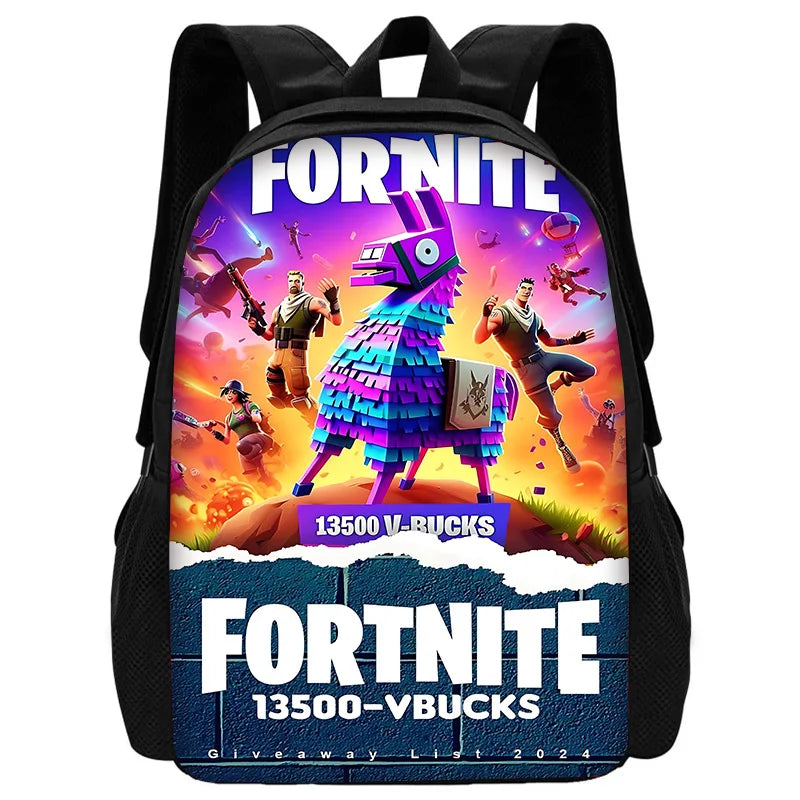 Hot Game Design Fortnite Kid Backpacks Boys and Girls Student Birthday Gift Child School Bags Unisex Camping Durable Rucksack