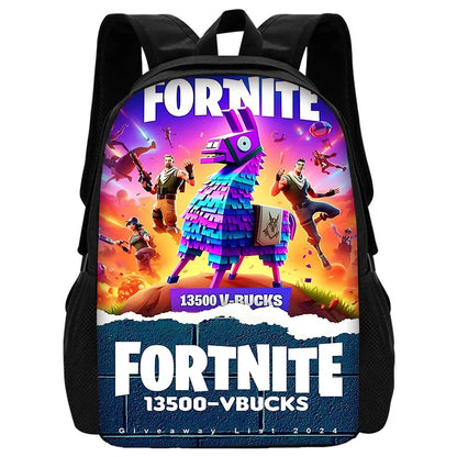 Hot Game Design Fortnite Kid Backpacks Boys and Girls Student Birthday Gift Child School Bags Unisex Camping Durable Rucksack