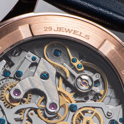 Sugess Watch 1963 Men Watches ST1901 Chronograph Luminous Mechanical Wristwatches Waterproof Crystal Sapphire Italian Leather