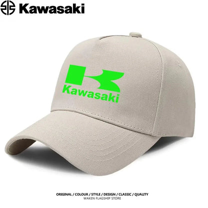 Kawasaki's best-selling duck bill hats, sun hats, competition caps, men's and women's extreme sports fighting baseball caps are