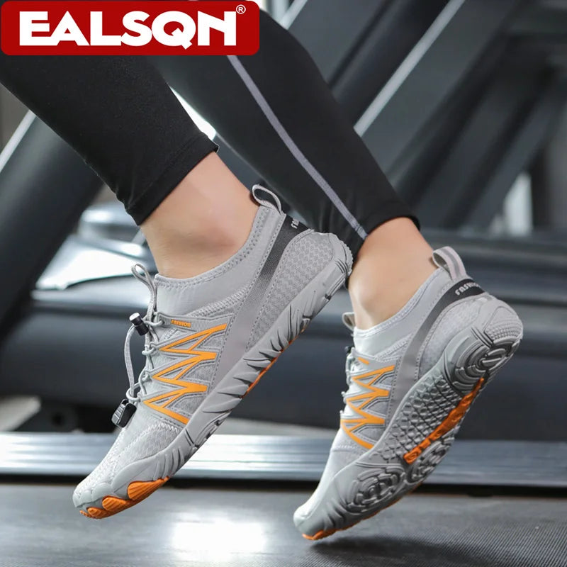 Outdoor Lightweight Men's Trainning Running Barefoot Shoes Qiuck-Dry Swimming Water Shoes Sport Gym Fitness Jogging Sneaker