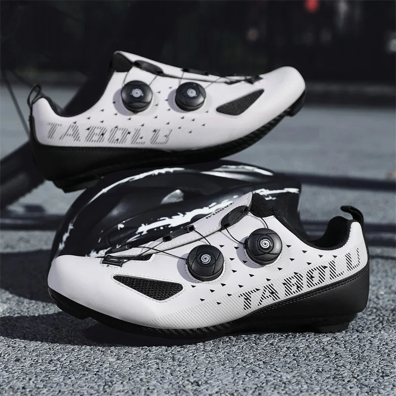 Road Cycling Shoes Flats Cleats Shoes Speed Cycling Sneaker Man Bike Shoes Women Self-Locking Non-slip Mountain Bicycle shoe spd