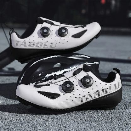 Road Cycling Shoes Flats Cleats Shoes Speed Cycling Sneaker Man Bike Shoes Women Self-Locking Non-slip Mountain Bicycle shoe spd