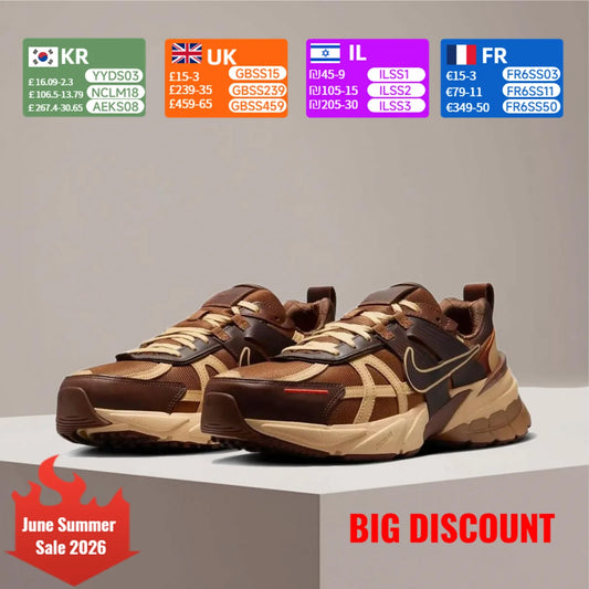 Nike V2K Run Retro Running Shoes Comfortable cushioning and durable construction Unisex everyday casual style HQ3445-222