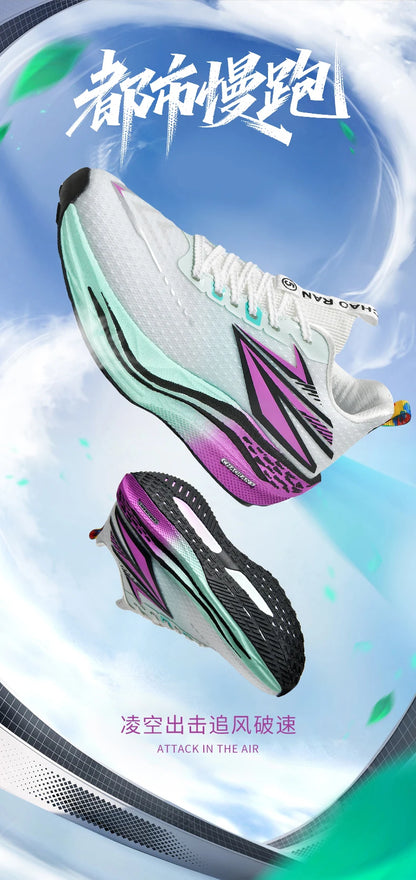 Men's Casual Sport Shoes Air Cushion Running Shoes Breathable Marathon Running Sneakers Durable Outsole Trainer Tennis Walking Shoe
