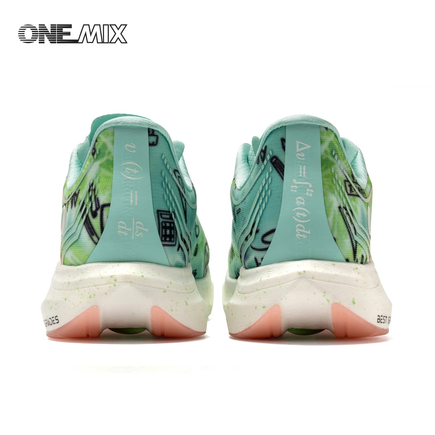 ONEMIX Neue Marathon-Laufschuhe mit Nylon-Carbonplatte, stoßdämpfende Profi-Rennschuhe mit stabiler Unterstützung, ultraleichte Rebound-Sneaker