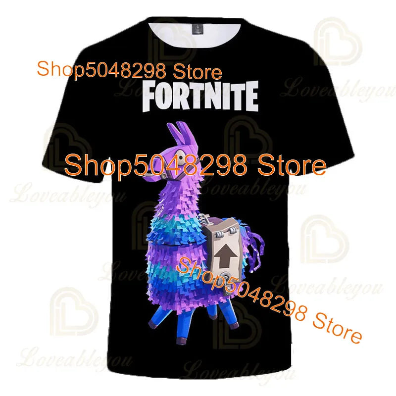 Fortnite Men and Women Victory Children's Wear Battle Royale 3D Sweatshirt Boys Girls Clothes Tops Kids T-Shirt Hero Teen Tops