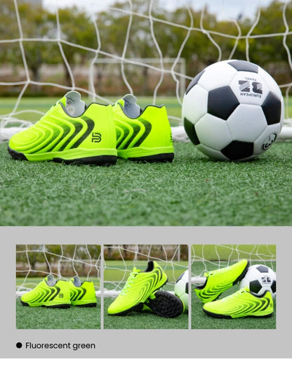 Baasploa Herren Profi-Fußballschuhe Outdoor rutschfeste Trainings-Sportschuhe für Männer leichte Leder-Fußballschuhe Chuteira Campo